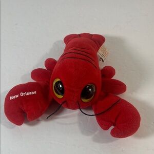 Dollibu New Orleans Red Lobster Stuffed Animal toy 🦞